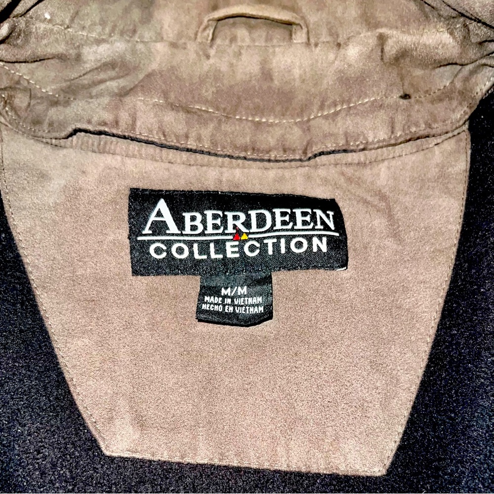 Aberdeen Collection Brown Suede Bomber Jacket - image 6